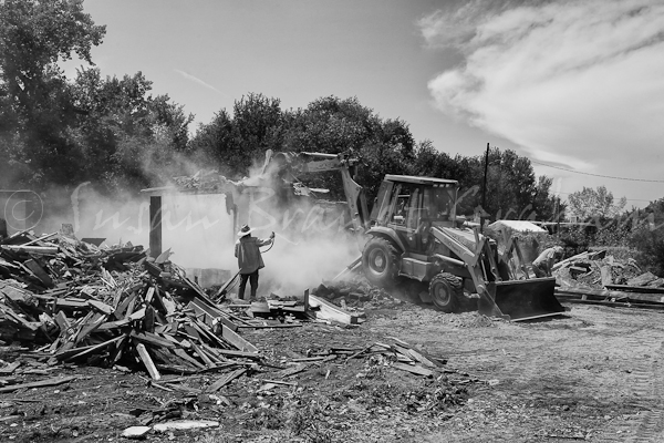 Demolition of the Original Room Progressing, ANMPAS