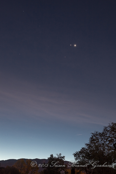 alignment of Venus and Jupiter