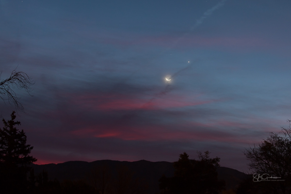 moon and jupiter